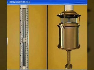 TO DETERMINE THE ATMOSPHERIC PRESSURE AT A PLACE USING Fortin Barometer