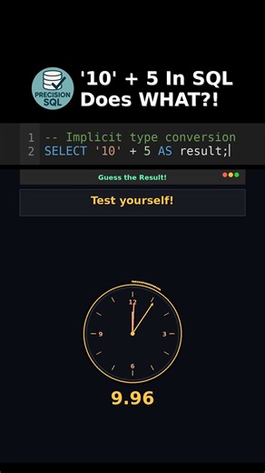 10 5 In SQL Does WHAT?! #codingchallenge
