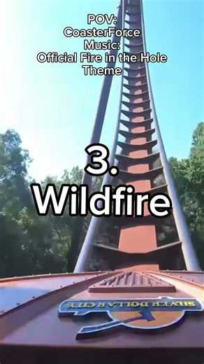 Top Three Coaster at Silver Dollar City #coasterculture #silverdollarcity #rollercoaster #themepark