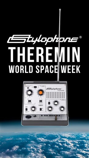 Stylophone on Instagram: "It’s World Space Week! 🚀⁠ ⁠ Watch to find out what early Sci-Fi movies used the Theremin in their soundtracks.⁠ ⁠ Share your eerie Space Sounds with us, just tag us in your video.⁠ ⁠ #stylophone #stylophonetheremin #theremin #worldspaceweek #scifi #space #spooky #sounddesign #musichistory"
