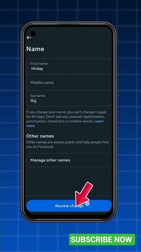 How to Facebook Name Change 2025😊/#FacebookNameChange #FacebookTips #shorts #hyaitech