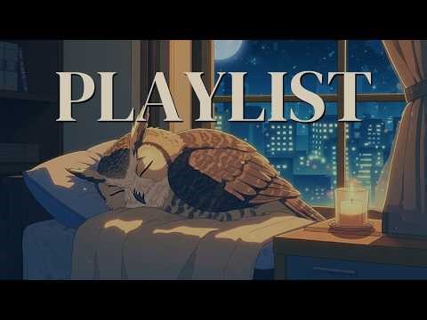 🦉 4am. dust on the speakers. eyes closing.