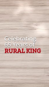 From day one to year 65, Rural King’s country pride has never left. We’re honored to keep serving the people who call rural America home. 💗 https://ow.ly/2cnE50WCpOs | Rural King