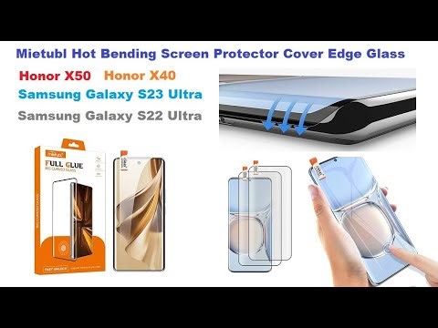 Mietubl Hot Bending Mobile Phone Screen Protector Cover Edge Glass