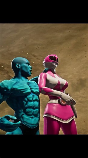 Dr Manhattan Fatality on Pink Ranger