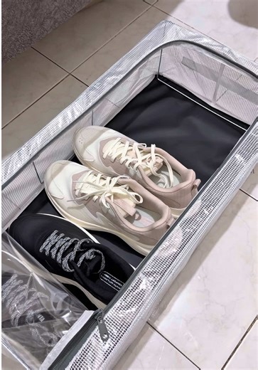 Maximize Your Space with Transparent Underbed Shoe Boxes