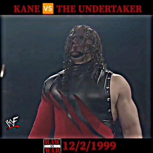 Kane 🆚 The Undertaker Raw 12/2/1999