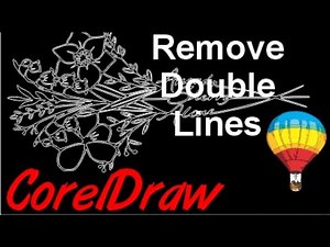 Corel Draw Tips & Tricks Remove Double LInes