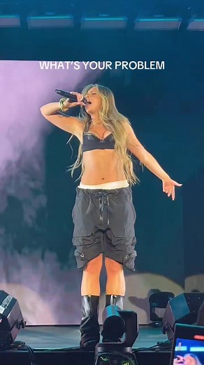 🎤| Tate McRae performing “what’s your problem?” in Prague, Czech Republic! via petkaa.__ @tate mcrae @babytatie #TLTPrague #ThinkLaterTourPrague #TateMcRae #thinklatertour #thinklater #whatsyourproblem #kissestomyexes #greedytatemcrae #youbrokemefirst