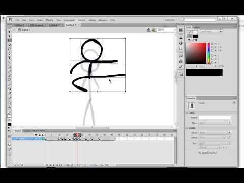 ALAN BECKER - Stick Figure Animation 3 - Object Drawing