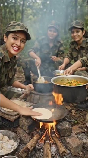 Cooking food on the stove❤️🇮🇳#indianarmy #armylover #love ##shorts #trending #viral #trendingshorts
