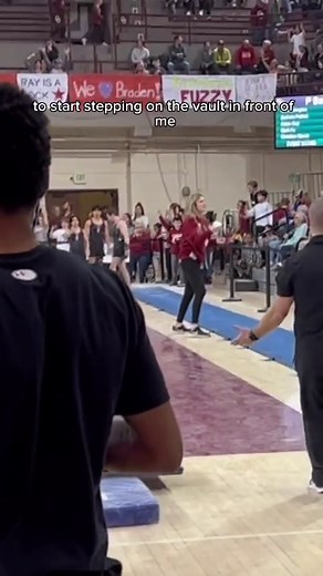 287K views · 10K reactions | My coach’s reaction  #gymnastics #gymnast #fail #fails #cheer #cheerleading #sports #ncaa #calisthenics #coach #reaction #olympics | Ian Gunther | Facebook
