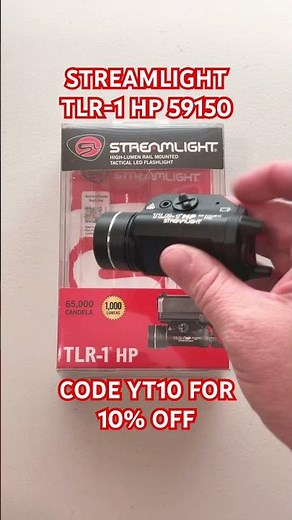 STREAMLIGHT TLR-1 HP BLACK 59150