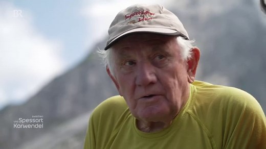 Zwischen Spessart und Karwendel: Klettertour mit 85: Der Vater der Huberbuam