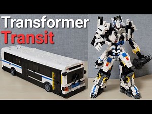 Lego Transformer Transit (robot to vehicle)