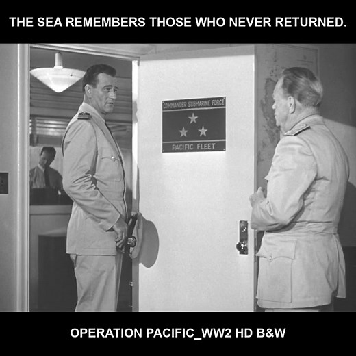 The sea remembers those who never returned. - Operation Pacific_WW2 HD B&W | Best Navy Movies Page