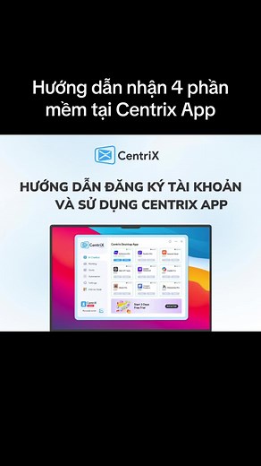 Video hướng dẫn nhận 4 phần mềm và combo full AI #centrix #quatang #hoctap #sinhvien