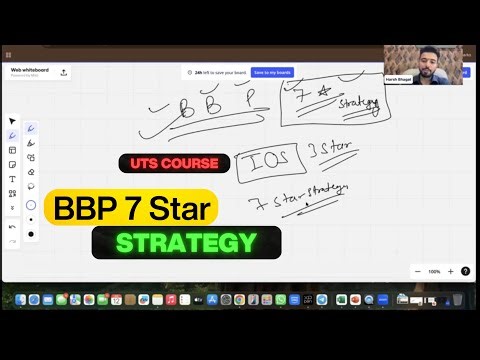BBP 7 Star Strategy 🔥 Full Explanation | Harsh Bhagat UTS Course Strategy
