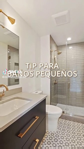 Consejo para Baños Pequeños: Generando Amplitud y Ahorro
