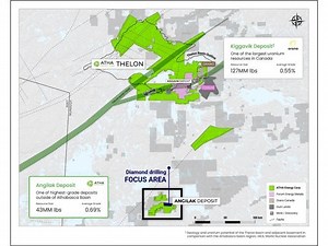 ATHA Energy Angilak 2024 Exploration Update: First Six Holes Successfully Expand Footprint of Uranium Mineralization With 100% Hit Rate Outside of Historic Resource