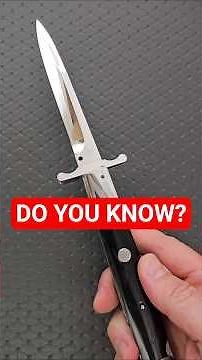 If You Love Knives, You Should Know...