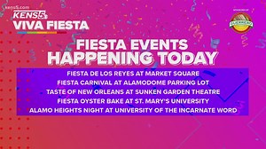 Here are the Fiesta events happening today
