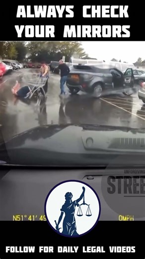 Why you should always check your rear view mirror (England)