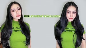 Watch Hair Extension Installation on Amazon Live
