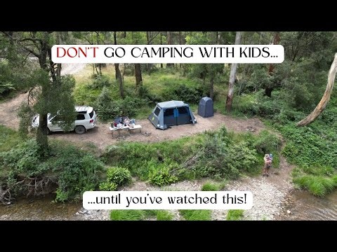 Top Tips for Camping with Kids - Tent Camping - Caravan Camping