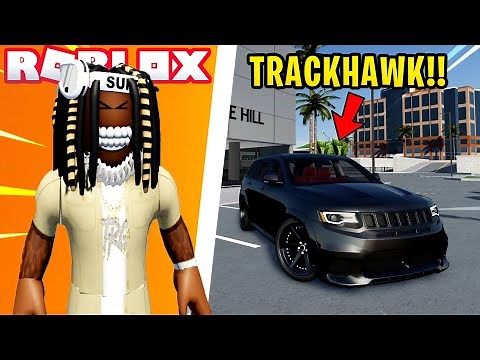 MY NEW TRACKHAWK IN DRIVING EMPIRE!! (ROBLOX)