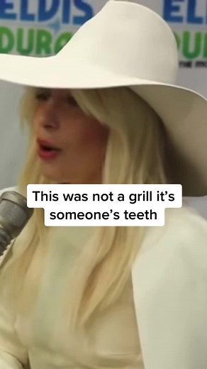 Lady Gaga's Artistic Teeth on Display in Interview