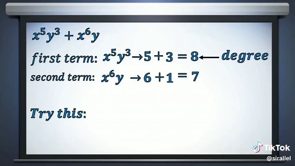 Understanding the Degree of a Polynomial in Math