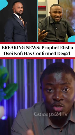 Prophet Elisha Osei Kofi has been confirmed dead, according to reports from Ghanaian media and information circulating within the Christian community. He was a well-known Ghanaian prophet and preacher, respected for his prophetic ministry, intense prayer sessions, and teachings focused on faith, repentance, and spiritual growth. His passing has triggered an outpouring of grief, tributes, and condolences from church members, fellow clergy, and followers across Ghana and beyond. As of now, the off