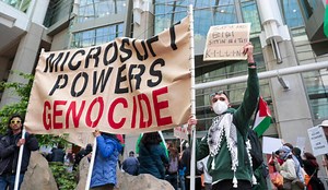 Microsoft responds to headquarters being stormed by group that planted devices