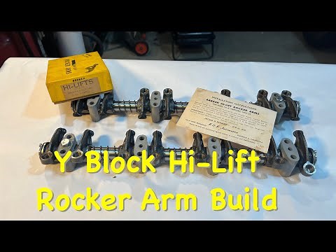Y Block 312 Ford Hi-Lift Barker Rocker Arm Assembly Rebuild