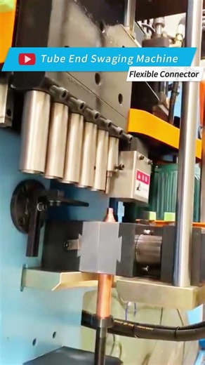 Copper Heat Pipe End Swaging Reducing Machine