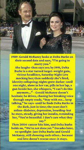 Gerald McRaney Saved Delta Burke on the Darkest Night of Her Life #DeltaBurke #GeraldMcRaney