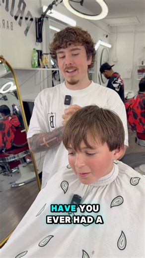 He’s NEVER Been To A Barbershop 😳 & Its His First Blow Out Taper! 🤩🔥 This Haircut Changed His Whole Appearance! 📸 | Alec the barber