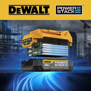 168 reactions · 8 comments | ¿Estás preparado para trabajar con la nueva dimensión de poder de DEWALT? Accede a la batería compacta de Power Stack de 20V Max con 50% + poder, 25% + compacta y 15%* + liviana. Además, Powerstack es compatible con todas las herramientas de 20V Máx. Visita: https://www.dewalt.es/powerstack | DEWALT | Facebook