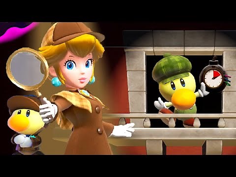 Princess Peach Showtime! - ALL Detective Levels (Full Story / 100% Walkthrough)