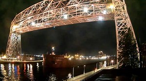 The 1000 ft Paul R Tregurtha departed Duluth this morning with a short Captians Salute to the Aerial Bridge Operator. | Destination Duluth