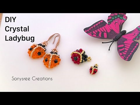 Beaded Ladybug 🐞 Tutorial | How to Make ladybug