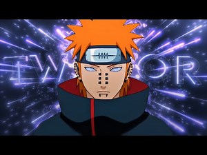 Pain Twixtor | 4K Smooth Motion | Naruto Shippuden