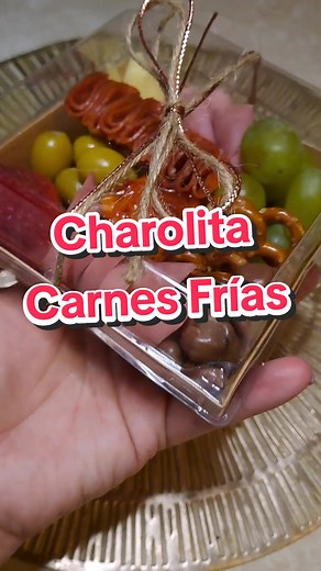 Charola de Carnes Frías para San Valentín