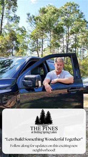 🌲 Introducing The Pines at Boiling Spring Lakes! Zach Fisher with Elan Homes is here to give you a first look at this exciting new community — where peaceful surroundings meet modern coastal design. Located just minutes from Southport and area beaches, The Pines will feature five Coastal Cottage floor plans from the $300s, thoughtfully crafted for comfort, function, and everyday ease. ✨ Follow along as we share progress updates and behind-the-scenes looks at this incredible new addition to coas