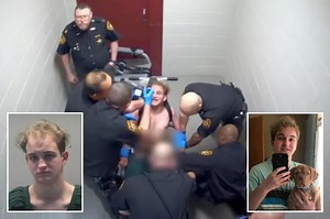 Autistic teen was tied down, taunted by cops while he begged for help before death, disturbing video shows