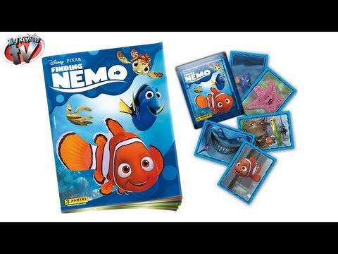 Disney Finding Nemo Sticker Album Review & Pack Opening, Panini