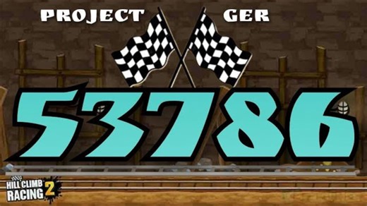 【登山赛车2】［PROJECT GER］队赛Persistence In Pain(苦中作乐)拼凑53786分 -