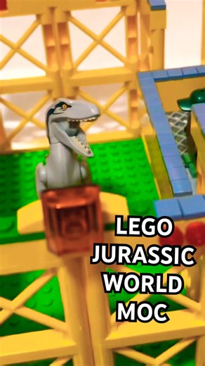 Lego Jurassic World MOC remix Short ✨ #lego #legojurassicworld #jurassicworld #legomoc