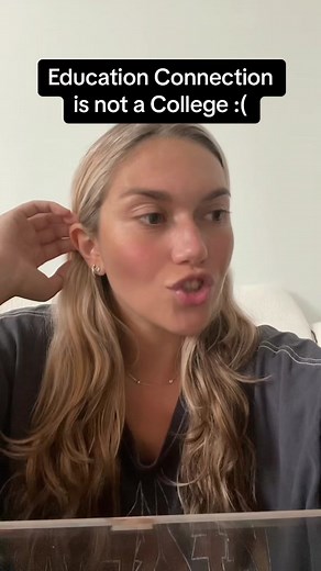 Please tell me I’m not the only one who thought Education Connection was an online college 😩🫳🏻 #educationconnection